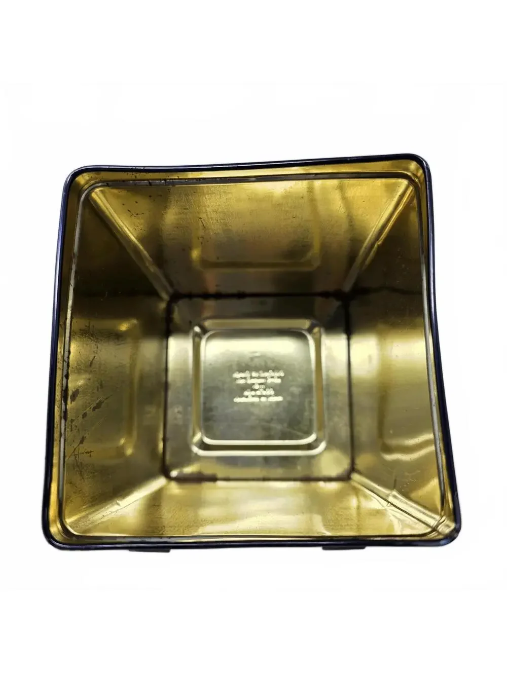 Vintage Daher Asian Style Metal Tea Tin Canister